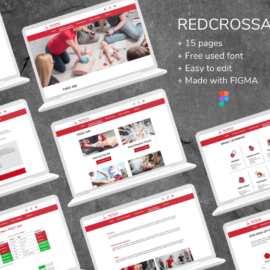 RedCrossAid Webpage+App
